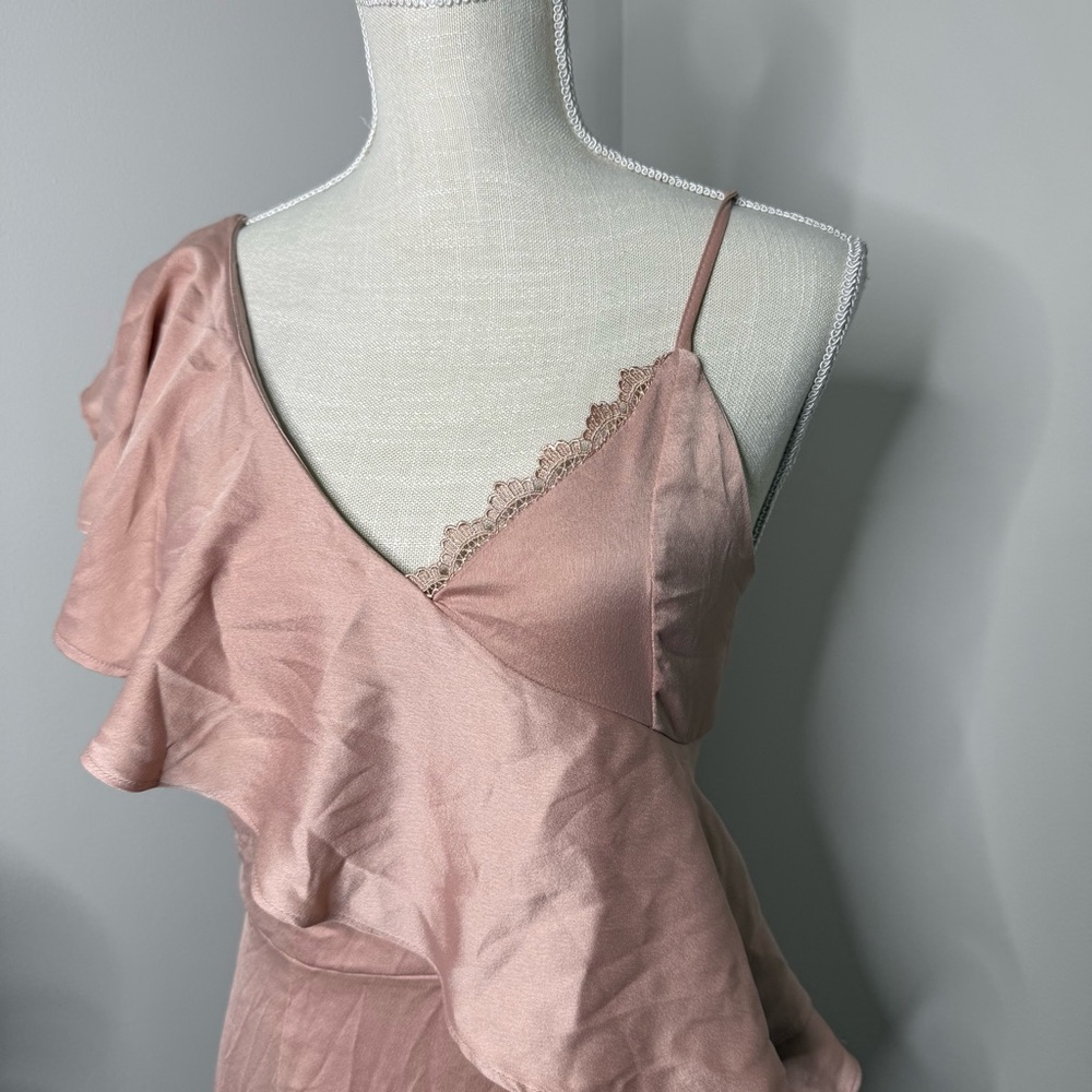 Gianni Bini Asymmetrical Pink Dress - Picture 5 of 8